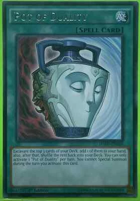 HSRD-EN056 Pot of Duality Rare Mint YuGiOh Card - Image 1 of 2