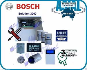 BOSCH ALARM Solution 3000 V2.1 3 PIR security System default setting - Picture 1 of 1