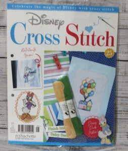 DISNEY HACHETTE cross stitch magazine ISSUE 25 Sealed with threads - Picture 1 of 1