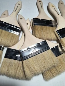 Cepillos de pintura para astillas de madera - 4 Ea 4 pulgadas cepillo de pintura para astillas  - Imagen 1 de 5