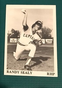 1975 TCMA Shreveport Captains RANDY SEALY 