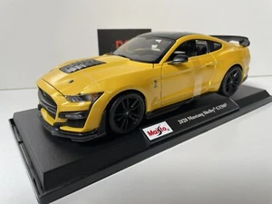 Maisto 2020 Mustang Shelby GT500 1/18 Scale Diecast Model American Muscle Car. - Picture 1 of 12