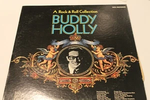 A ROCK&ROLL COLLECTION "BUDDY HOLLY" 1973 MCA RECORDS MCA2-4009 2 LP BLACK LABEL - Picture 1 of 6