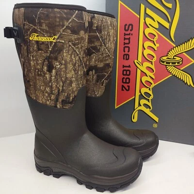 Botas de neopreno Thorogood Infinity FD para hombre talla 9 M 867-0300 marrón camuflaje impermeables Foto 1 de 4