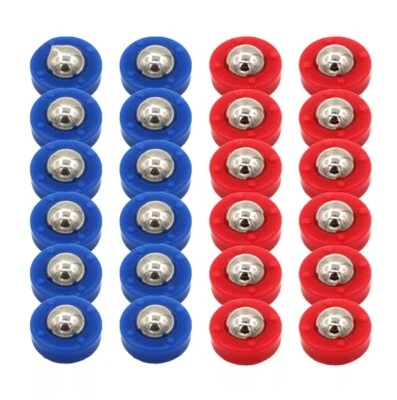 24件装替换洗牌桌上型橄榄球道具滚轮迷你儿童 — 第 1/4 张图片