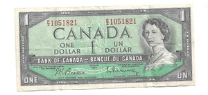 CANADA 1954 $1 ONE DOLLAR Note - Combined Shipping - Picture 1 of 2