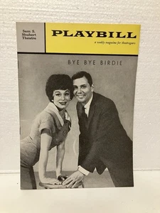1961 Broadway Spielzettel aus "BYE BYE BIRDIE" Shubert Theater mit Gene Rayburn - Bild 1 von 4