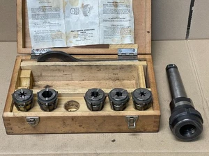 Porte outil pince de serrage PRATT BURNERD - queue CM4 + 5 pinces Multisize - Imagen 1 de 8