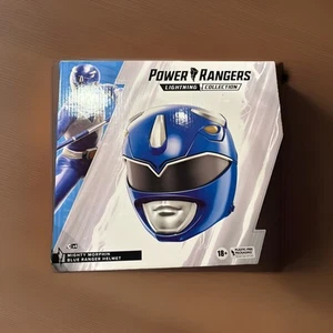 REPLICA CASCO RANGER POWER RANGERS LIGHTNING COLLECTION POTENTE MORPHIN BLU 1:1 - Foto 1 di 8
