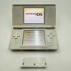 Nintendo DS Lite Handheld-System Perlen Tragbare Spielkonsole Weiß Getestet - Bild 1 von 8
