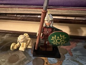 NEW LOTR Eomer Eadig Custom Lego Minifigure Lord of the Rings 9471 Uruk-hai Army