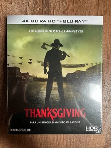 Thanksgiving w. Slipcover (4K UHD + Blu-ray, 2023, EU Import, Region Free) *NEW* - Picture 1 of 3