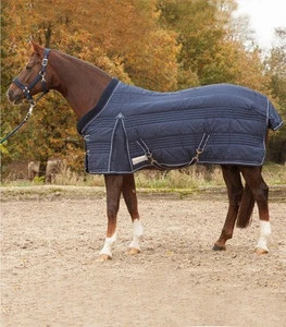 Manta de establo Comfort Line 200 g Waldhausen Horse Fashion azul noche NUEVO - Imagen 1 de 1