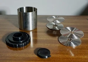 35 mm Edelstahl Filmentwicklungstank & 2 Rollen - Bild 1 von 1