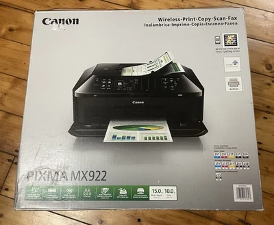 Canon PIXMA MX922 Wireless Office All-in-One Printer.  With new Ink. - Image 1 of 4