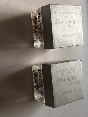 2  Wet n Wild Mega Shimmer Dust Pink Orchard #261 Discontinued NEW  - Image 1 of 2