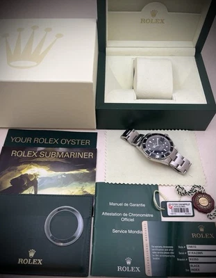 Rolex 16610 Submariner 2011 -NOS- full factory stickers £11250 on collection!!! - Image 1 of 4
