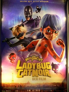 Ladybug + Cat Noir - Der Film - Cristina Vee - Filmposter 120x80cm gerollt - Picture 1 of 1