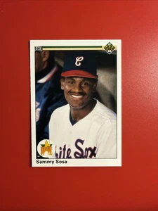 1990 Upper Deck #17 Sammy Sosa Star Rookie RC Chicago White Sox - Bild 1 von 2