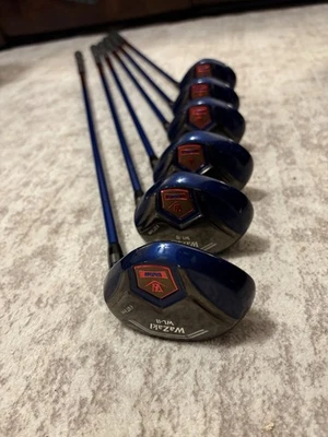 Wazaki WLII Hybrid Iron Set 4-9 missing 6 PW Bushikadna Regular Flex Graphite RH - Image 1 of 4