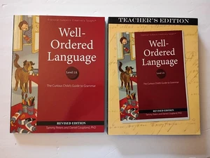 Well-Ordered Language 1A Student Teacher Homeschool Set Classical Academic Press - Imagen 1 de 1