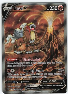 Entei V GG36/GG70 Ultra Rare Holo Crown Zenith: Galarian Gallery NM Pokémon - Bild 1 von 2