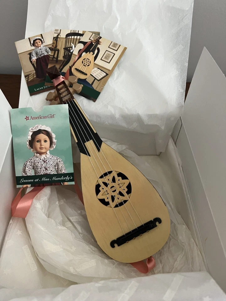 Retired American Girl Felicity Guitar Version 2 EUC