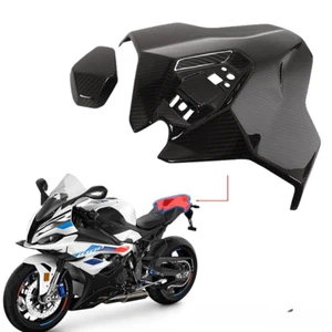 For BMW S1000RR 2023 Carbon Fiber Rear Seat Upper Decorate Protect Cover Gloss - Picture 1 of 18
