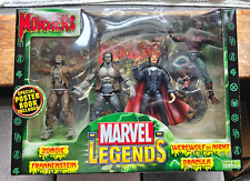 Marvel Legends Monsters Set  Toybiz 2006  Dracula Zombie Werewolf Frankenstein