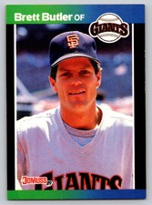 1989  Donruss #217 Brett Butler San Francisco Giants