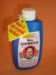 Mrs. Stewarts Concentrated liquid bluing 8 ounce, Non-toxic, Biodegradable - Picture 1 of 1