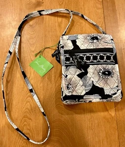 NUEVO CON ETIQUETAS BOLSO BANDOLERA VERA BRADLEY CAMELIA MINI HIPSTER SHLDR ¡GRAN REGALO!! - Imagen 1 de 16