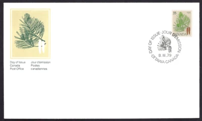 🍁Canada    #721    "WHITE PINE TREE "      Brand New  1979  First Day Cover - Image 1 of 2