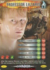Doctor Who Battles in Time - 464 - Professor Lazarus (Resurrected) / Inva