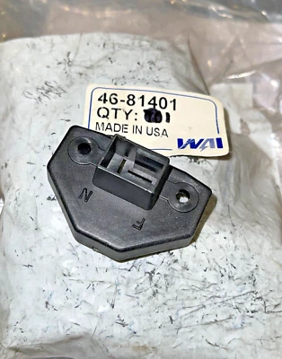 WAI BRUSH HOLDER COVER 46-81401 FOR HITACHI 35-60 AMP ALTERNATORS - Image 1 of 2