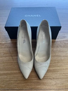 Chanel High Heels Size 40.5 - Picture 1 of 7