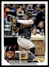 2023 Topps Rodolfo Castro Baseballl Cards #484