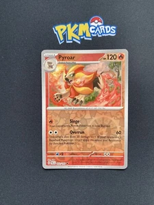 Juego de cartas coleccionables Pokémon Pyroar Paldea evolucionado 032/193 holograma inverso casi nuevo. - Imagen 1 de 3