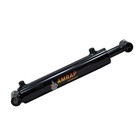 2x24 Hydraulic Cylinder 2" Bore 24" Stroke Double Acting Welded Cross Tube