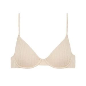 MONTCE Neu mit Etikett zierliches Bügel Bikini Oberteil creme breiter Ripp Large - Bild 1 von 5