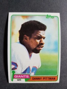 1981 Topps DANNY PITTMAN card # 206   [card 27] - Picture 1 of 2