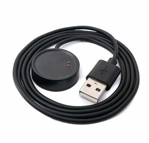 USB 2.0 Cable 100 CM Charging Cable for RealMe Watch RMA 161 Smartwatch IN Black - Zdjęcie 1 z 6