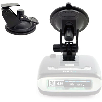 ACCESSORYBASICS FOR ESCORT MAX MAX2 MAX360(BEFORE 2019) NEW Enhanced Super Suction Cup Mount Holder Escort MAX Max2 2 GT7 Radar Detector