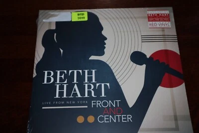 Beth Hart Front and Center  RSD 2019 2 LP Red Vinyl 180 Gram SEALED - Image 1 of 2