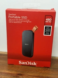 SanDisk 480GB Portable SSD (SDSSDE30-480G-G25) - Picture 1 of 1