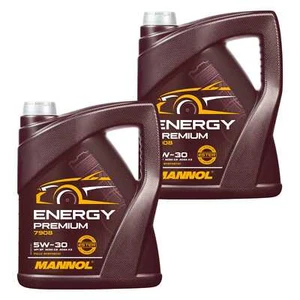 2x5 Liter MANNOL Energy Premium 5W-30 Motoröl API SN/CH-4 ACEA C2 C3 GM dexos2 - Bild 1 von 3