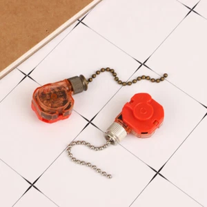 3 Speed Pull Chain Control Brass 4 Wire Ceiling Fan Chain Switch Replacements - Picture 1 of 15