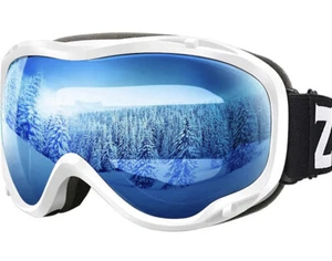 ZIONOR Clear Blue  Ski Goggles - Snowboard Snow Goggles for Men Women Youth - Picture 1 of 8