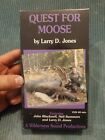 Vintage Larry D. Jones Quest For Moose Vhs New