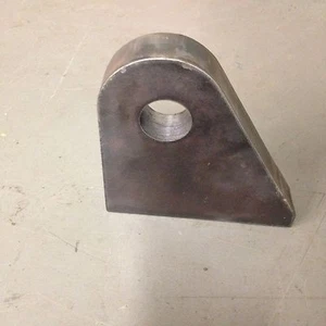 Log Splitter Rear Hydraulic cylinder mount. 1-1/8" Hole  base to center 3-1/2" - Picture 1 of 4